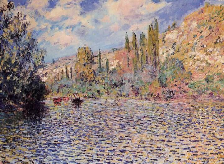 Claude Monet The Seine at Vetheuil 2